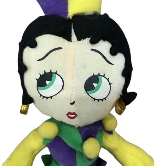 Betty Boop Jester Rag Doll Mardi Gras 2004 - Picture 3 of 6